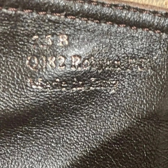 Coach Robynn Suede Mid-Calf Heel Boots Brown - Picture 6 of 6